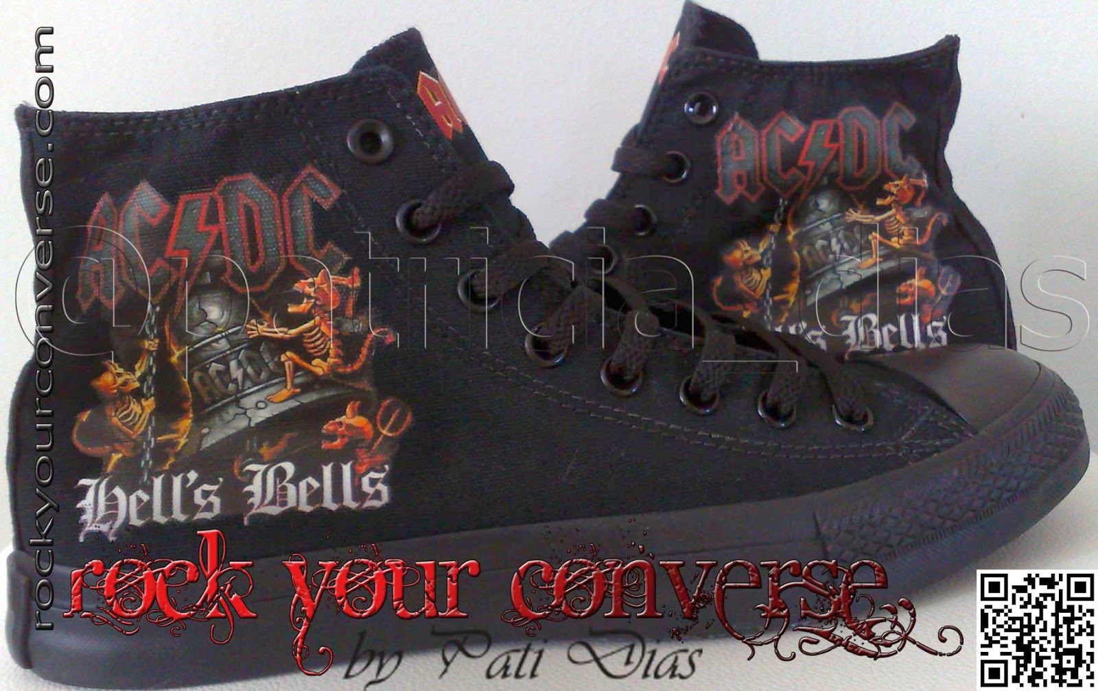Converse All Star Customizado - Rock Your Converse!: Banda AC/DC