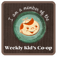 weekly kids co-op button