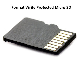 Format Write protected Micro SD Card [Solution]