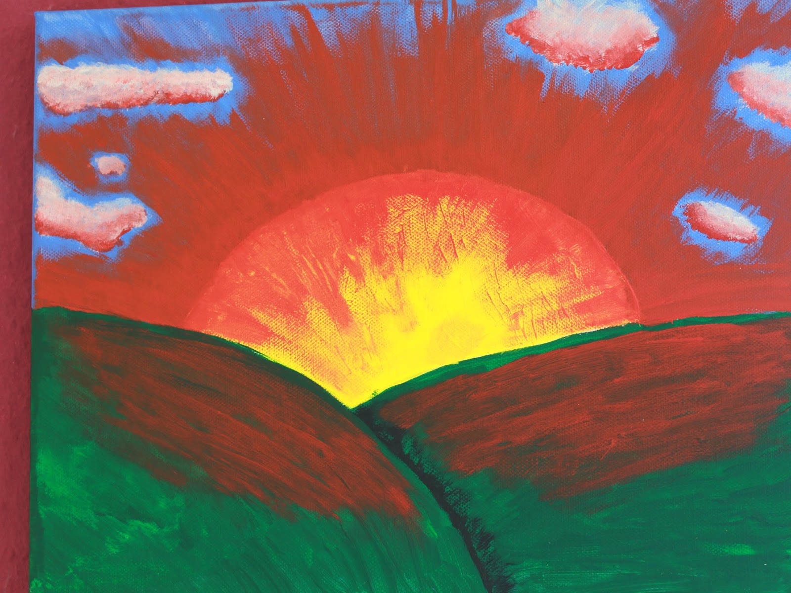 Creative Ideas and more: Sommerbilder malen