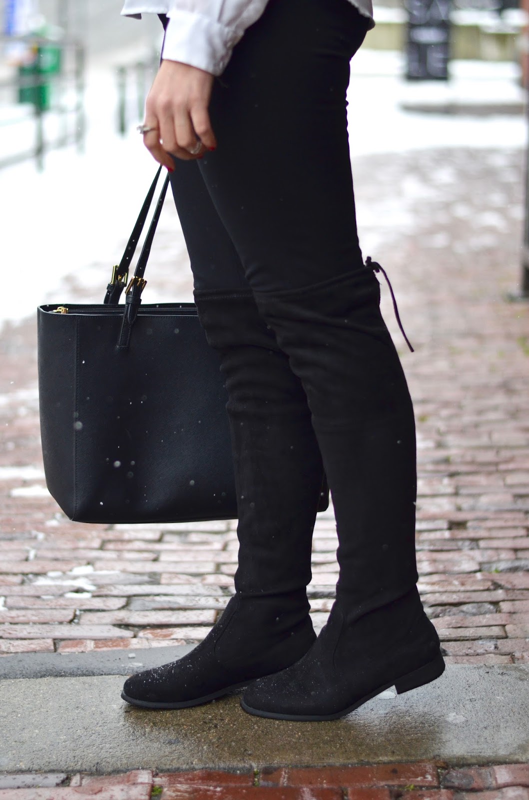 how to style over the knee boots