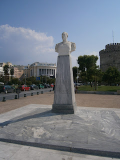 προτομή του Νικόλαου  Βότση στην Θεσσαλονίκη