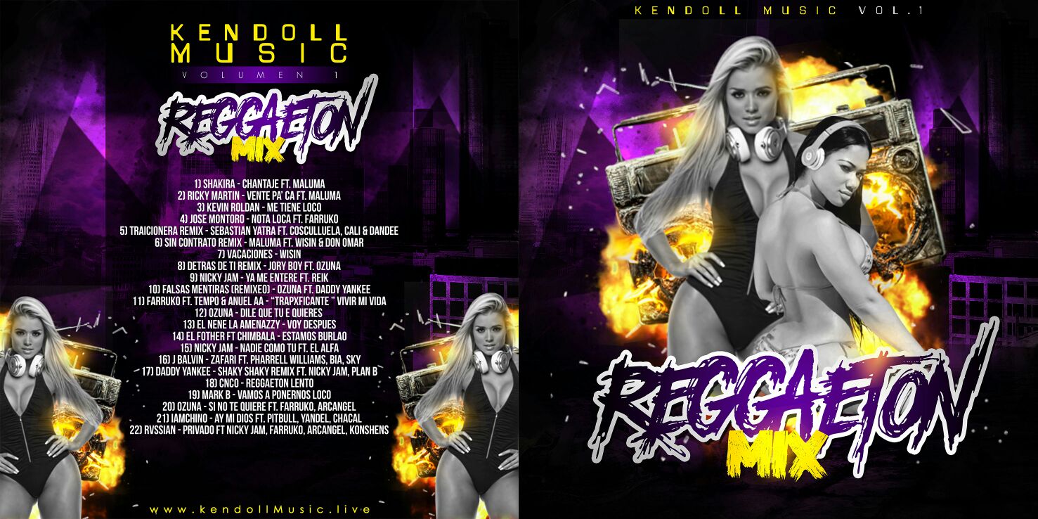 Descarga Cds Kendoll Music Vol 1 Reggaeton Mix 2016 17 descarga cds kendoll music vol 1