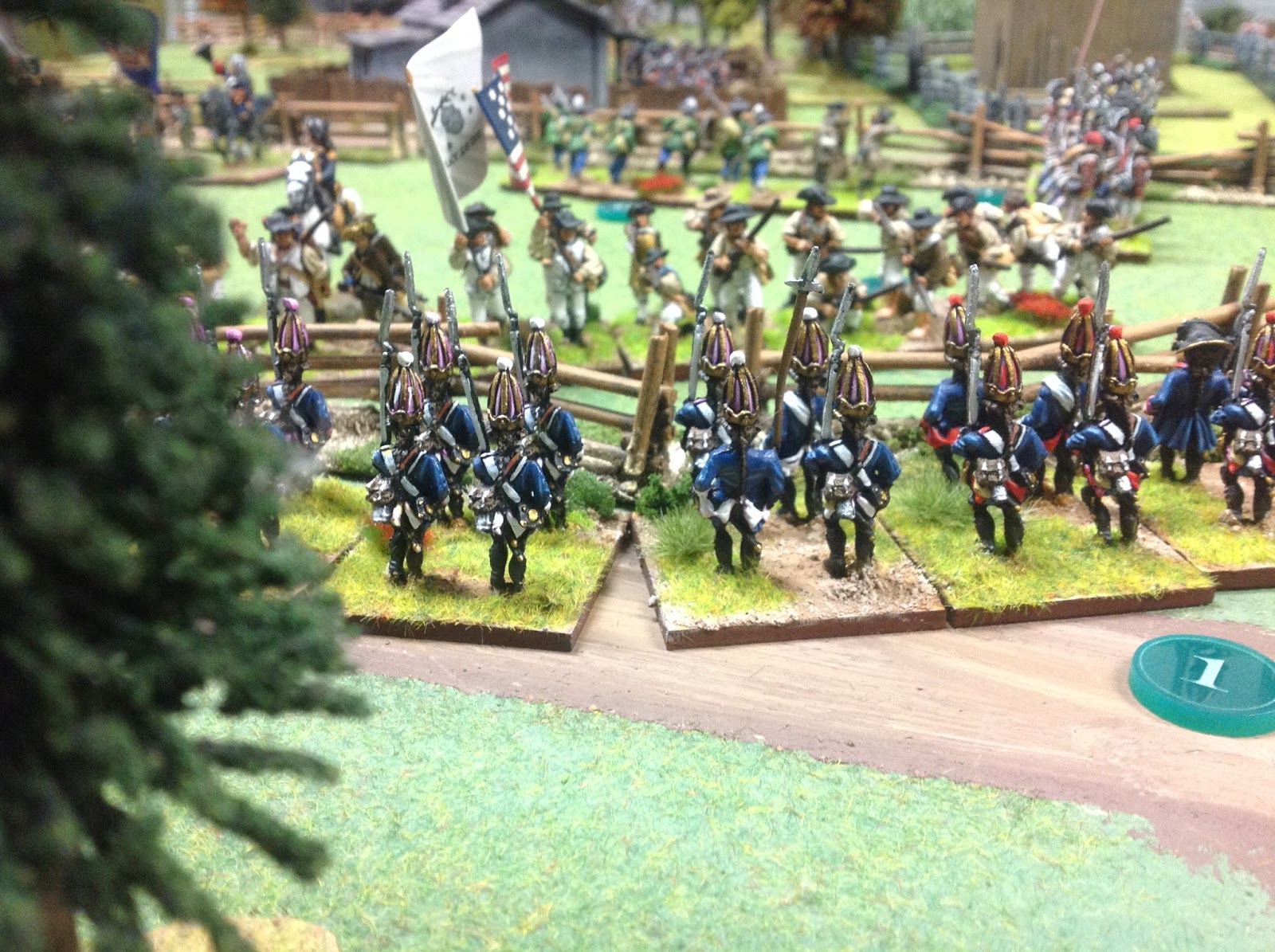 Band of Wargame Brothers AWI Playing British Grenadier