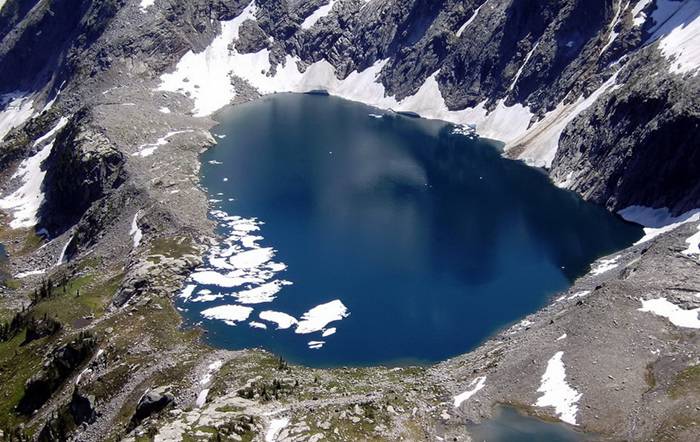 Mulvey Lake in Canada