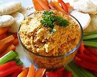 roasted red pepper hummus