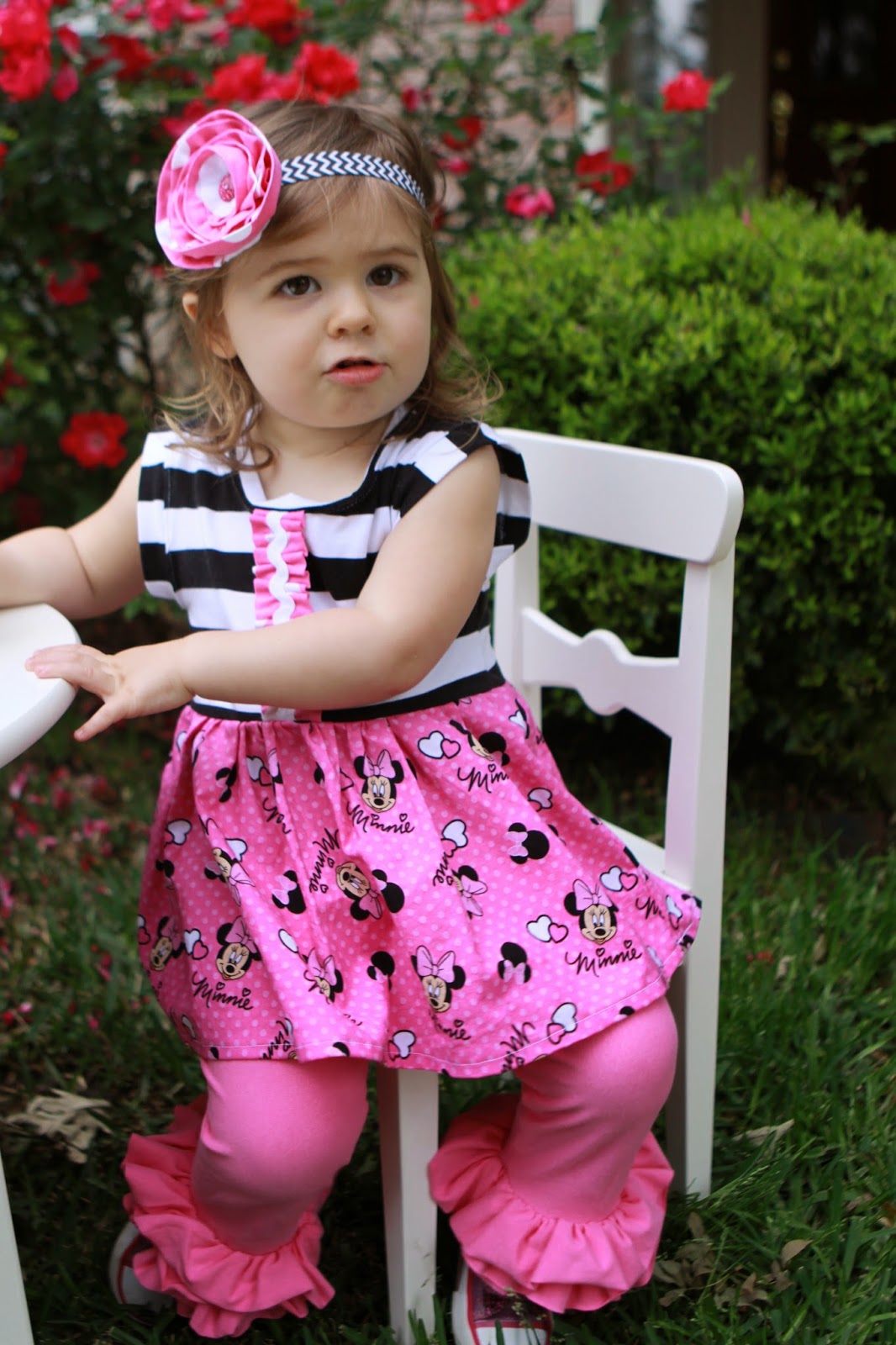 Lillian Kate Custom Clothing: Minnie Mouse Birthday Outfit