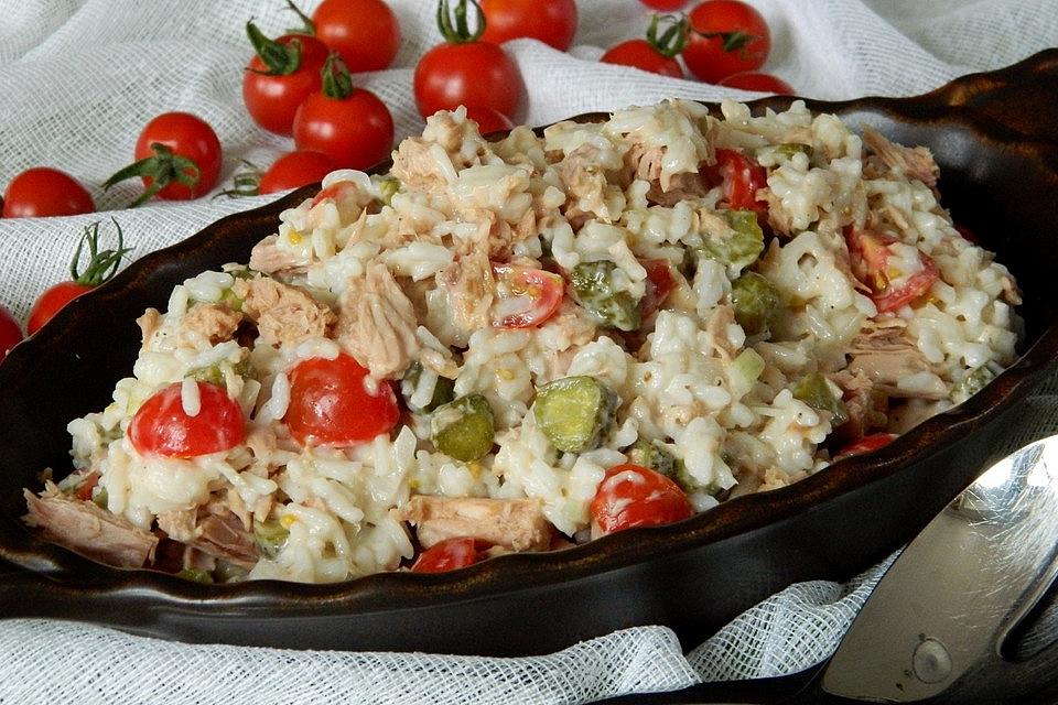 Thunfisch - Reis - Salat - Leckere Rezepte