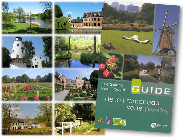 Guide de la promenade verte -Bruxelles se met au vert en 7 étapes - Edition Renaissance du Livre - Julie Galand - Anne Croquet - Bruxelles-Bruxellons