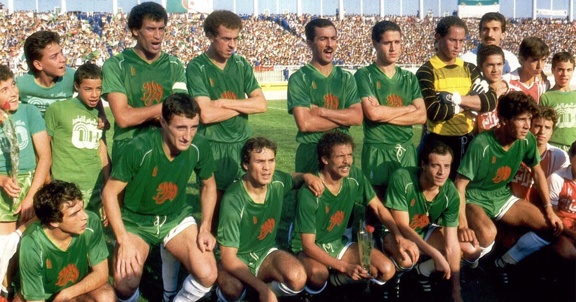 THE VINTAGE FOOTBALL CLUB: ALGERIE 1985.
