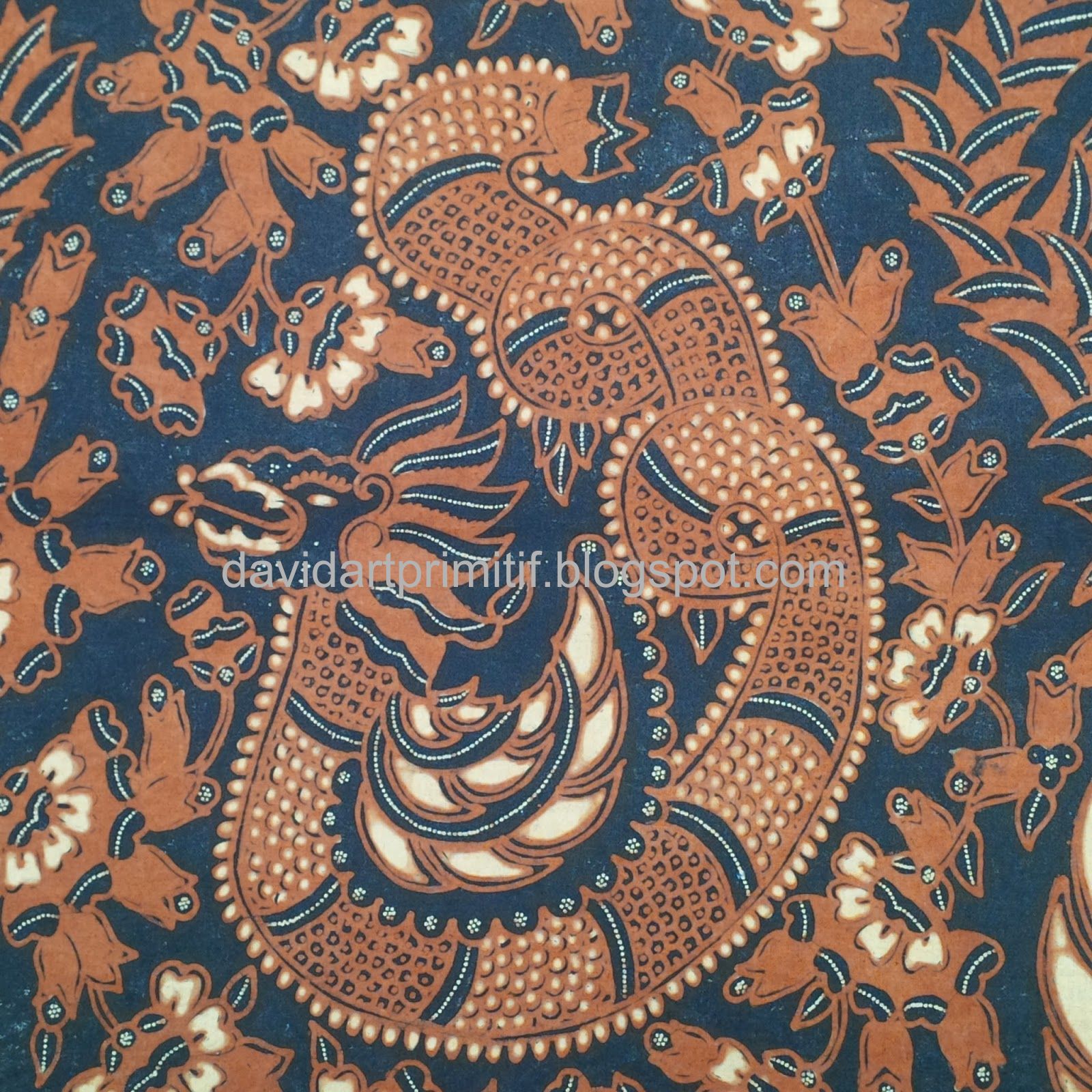 Art & Primitif Batik Tulis Ibu Puspaningrat Motif Naga