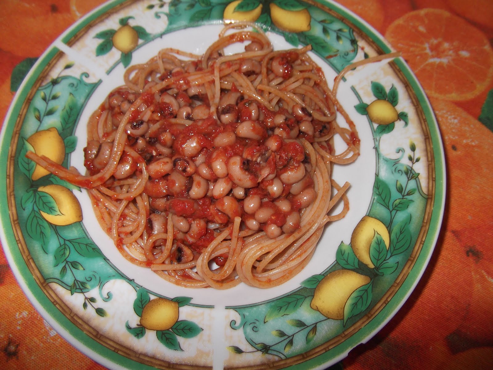 La cucina di Mari Pasta al sugo di fagioli