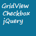 get gridview selected checkboxes in jquery