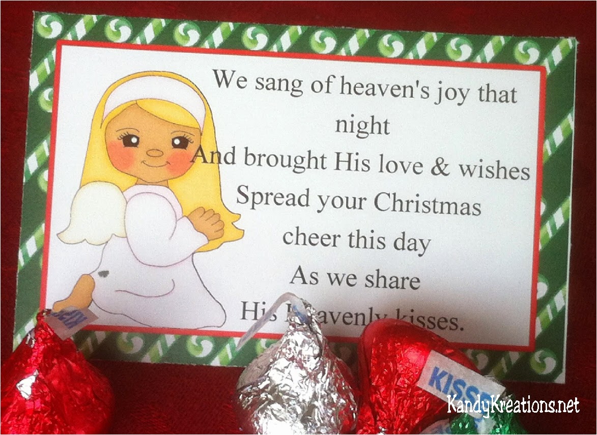 DIY Party Mom Christmas Angel Kisses Nativity Advent Gift Idea Day 9