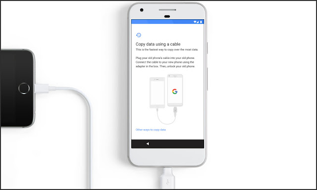 How to Transfer Files from iPhone to Google Pixel PixelXL smartphone