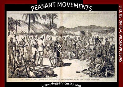 Peasant Movements in India – History Study Material & Notes