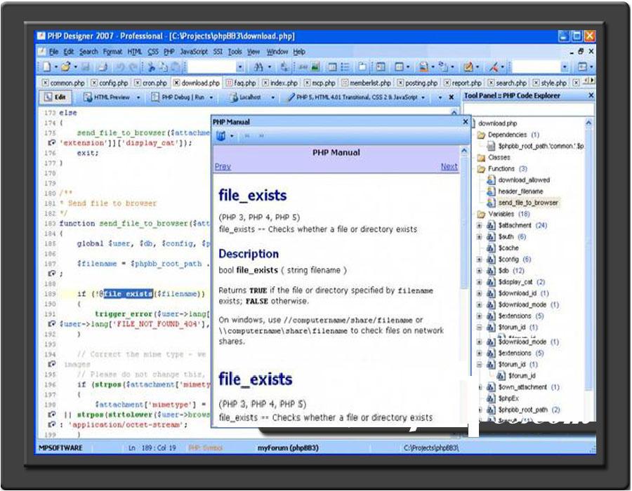 PHP Designer 8 Full Version With Key Gen Full Version Free Download