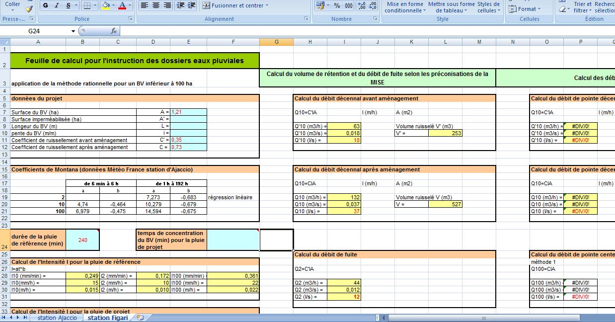 Note De Calcul Gestion Des Eaux Pluviales Xls écrou Briser slogan calcul bassin de rétention des eaux pluviales  Transitoire Allégations antarctique