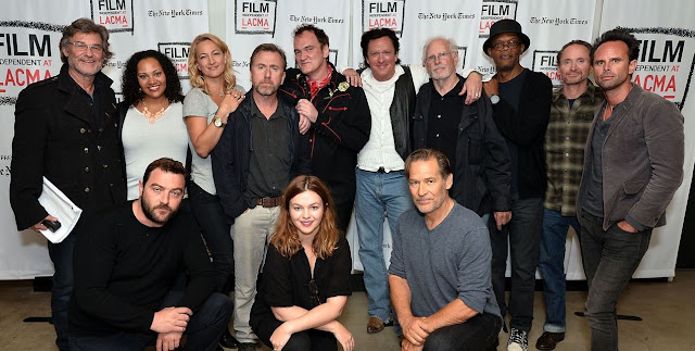 Quentin Tarantino e Tim Roth vêm a São Paulo para lançamento de Os Oito Odiados