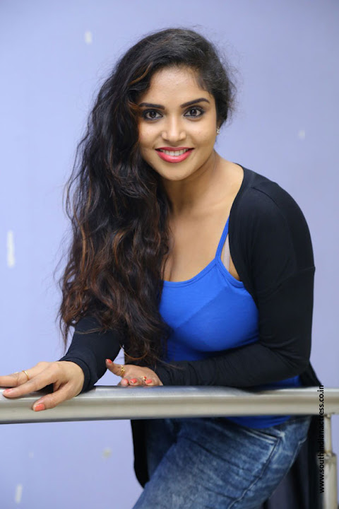 Karunya Chowdary at Seetha Ramunikosam First Look