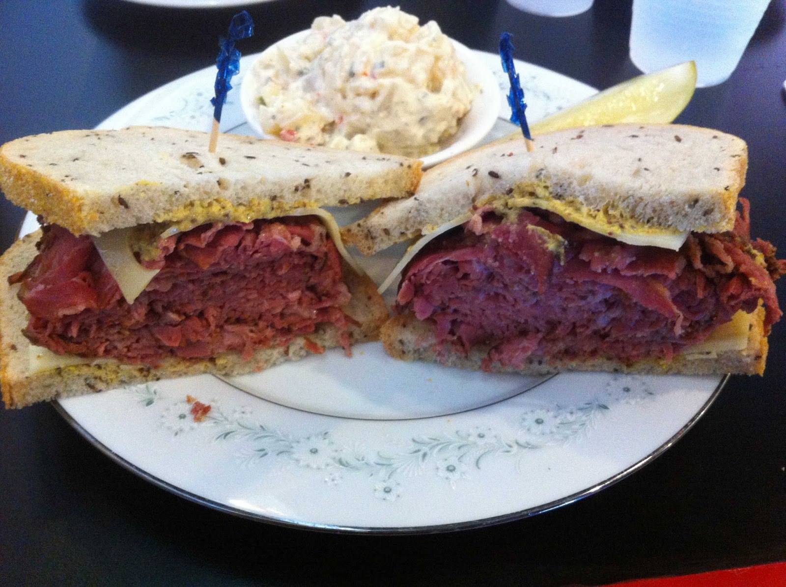 Greg's Gourmet Pastrami on Rye with Mustard