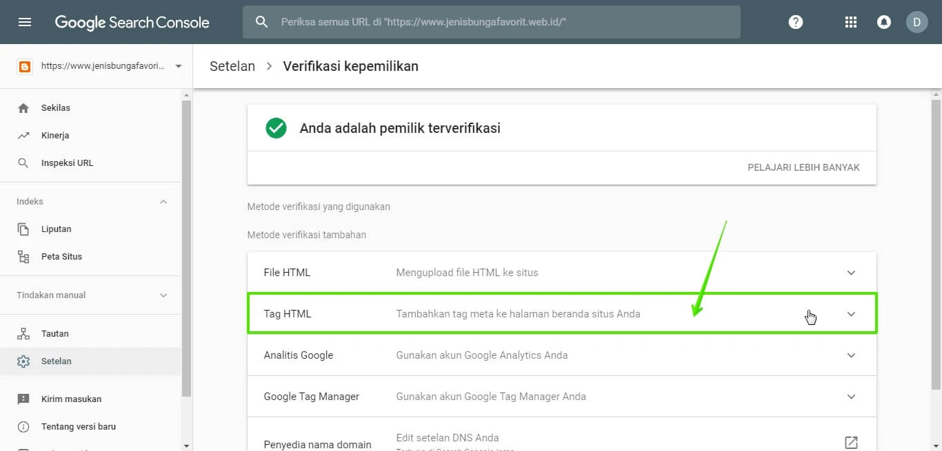 Cara Mendaftarkan Blog Ke Google Webmaster Tools