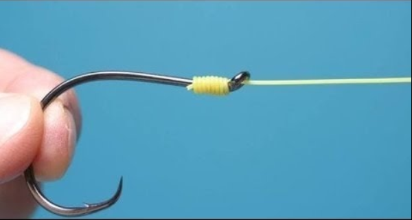 easiest way to tie fishing knot