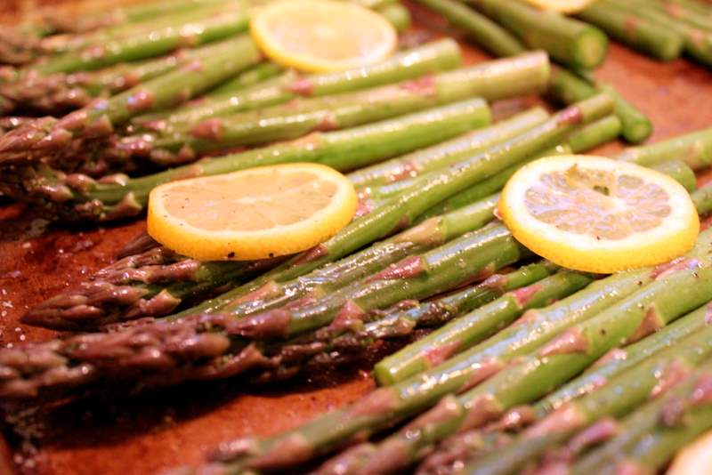Lemon Roasted Asparagus The Cottage Mama
