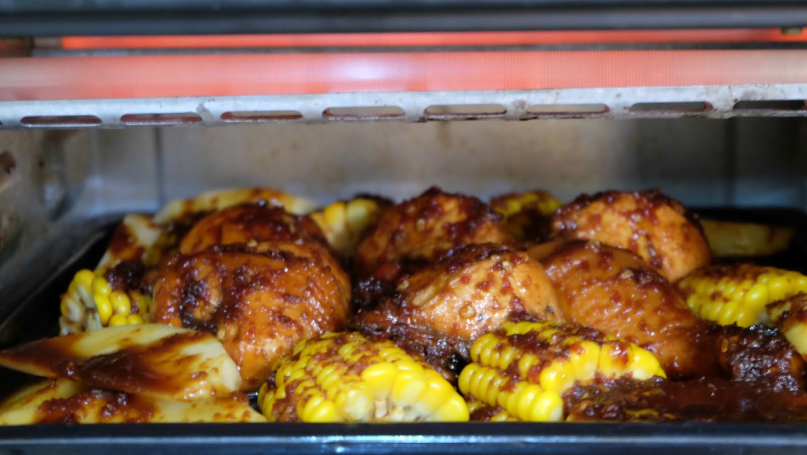 Resep Ayam Bakar Oven (plus Sambal Matah) Menggunakan SO 