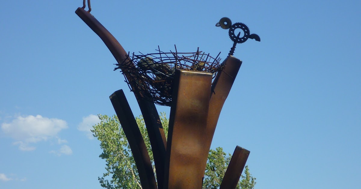 Explore Reno-Tahoe and beyond: Nesting in Reno's riverwalk sculpture garden