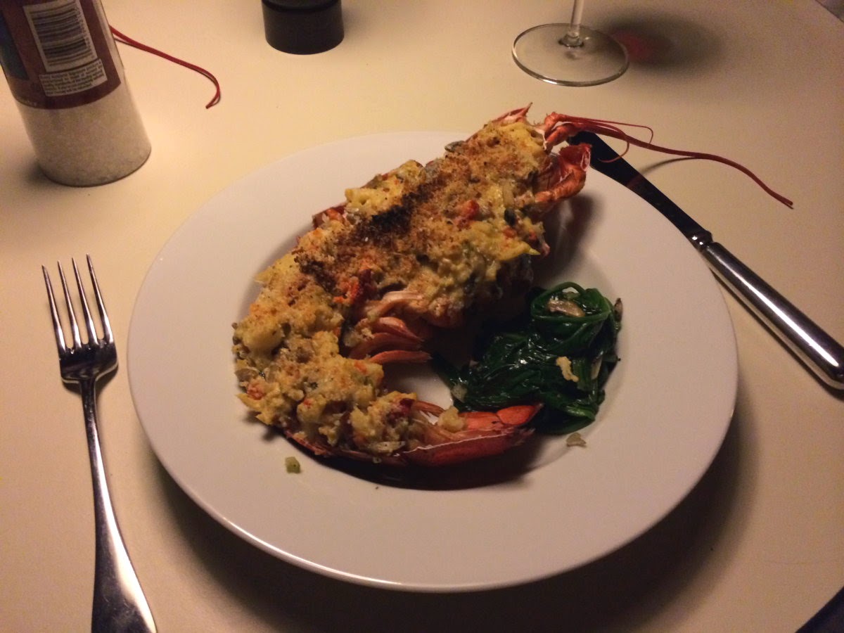 eat, drink, men, women 飲食男女 lobster thermidor