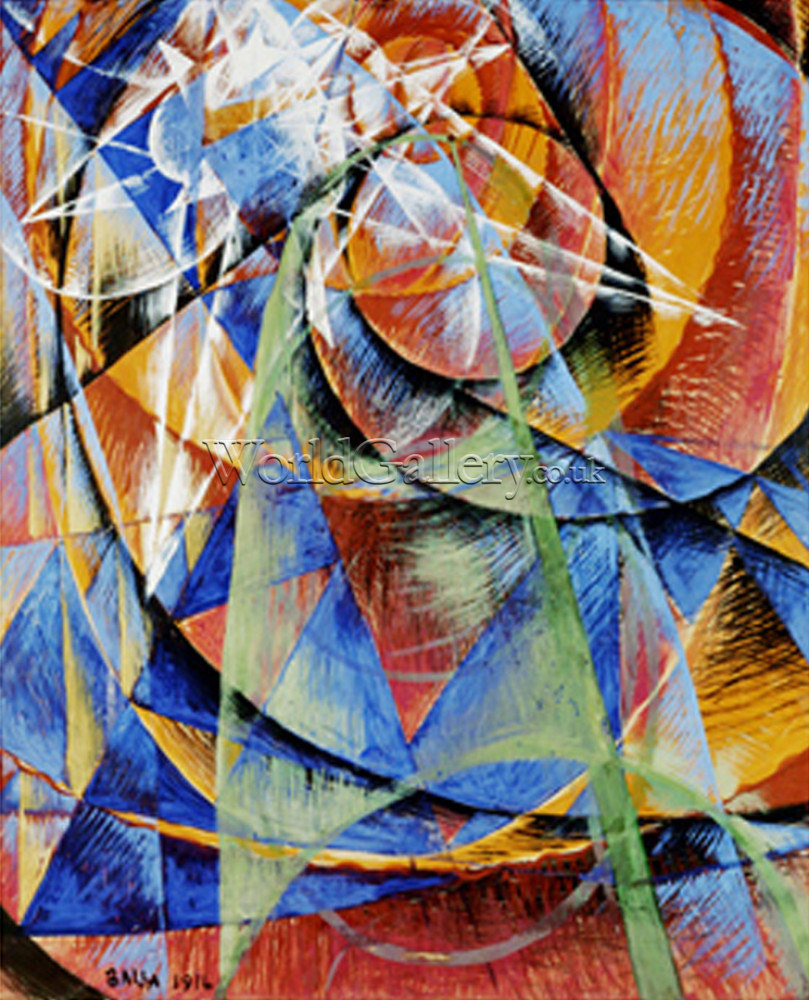 Modern Art 2013: Mercury Passing Before the Sun by Giacomo Balla