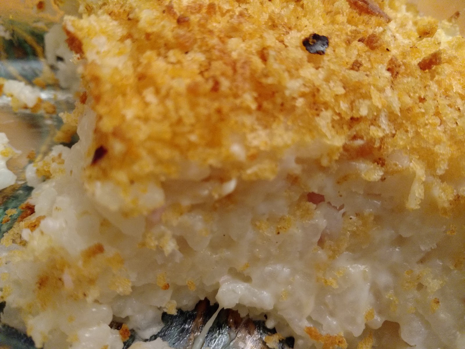"So what are you making for dinner?" Baked Ham, Cheese and Rice Casserole