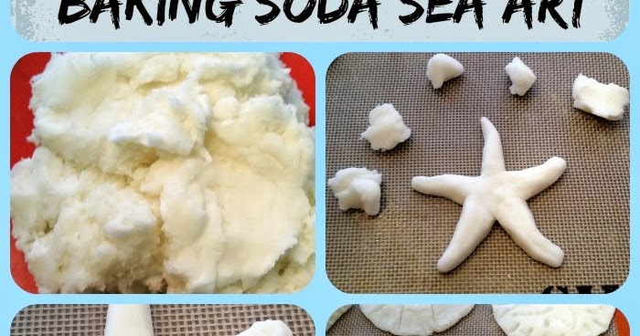 Crafts & Creative D.I.Y.: Baking Soda Dough Sea Art