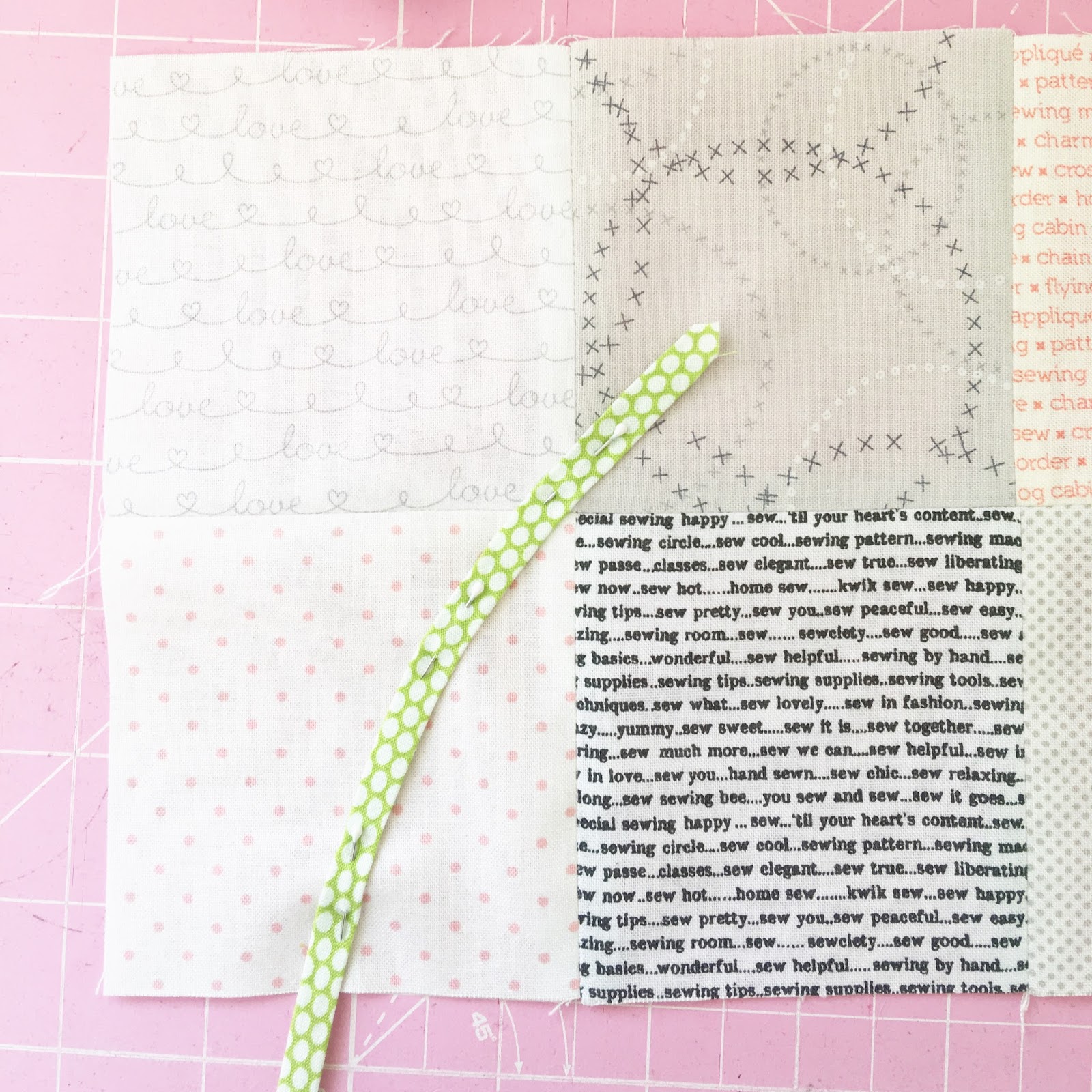 A little happy Tutorial How to use a bias maker to make applique