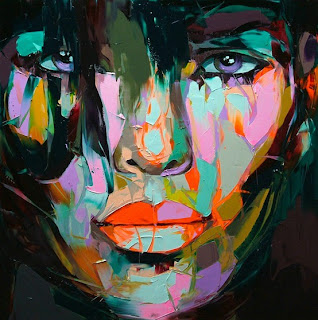 Colorful Pictures Art Girl