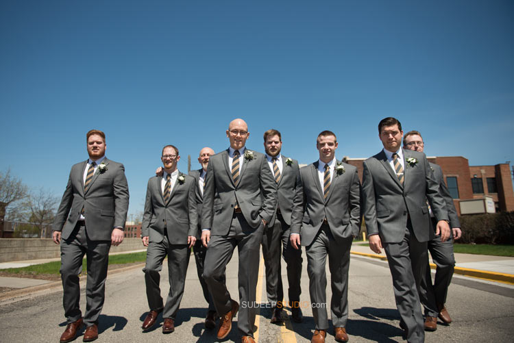Guys Getting Ready Royal Oak Wedding Photography - Sudeep Studio.com - Ann Arbor Photographer
