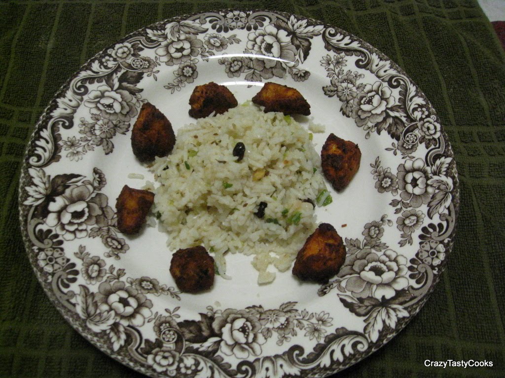 Crazy Tasty Cooks Mexican Green Onions Rice/Green Onion Rice/ Vengaya