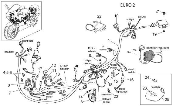 APRILIA RS 125 : July 2013 aprilia af1 125 wiring diagram 