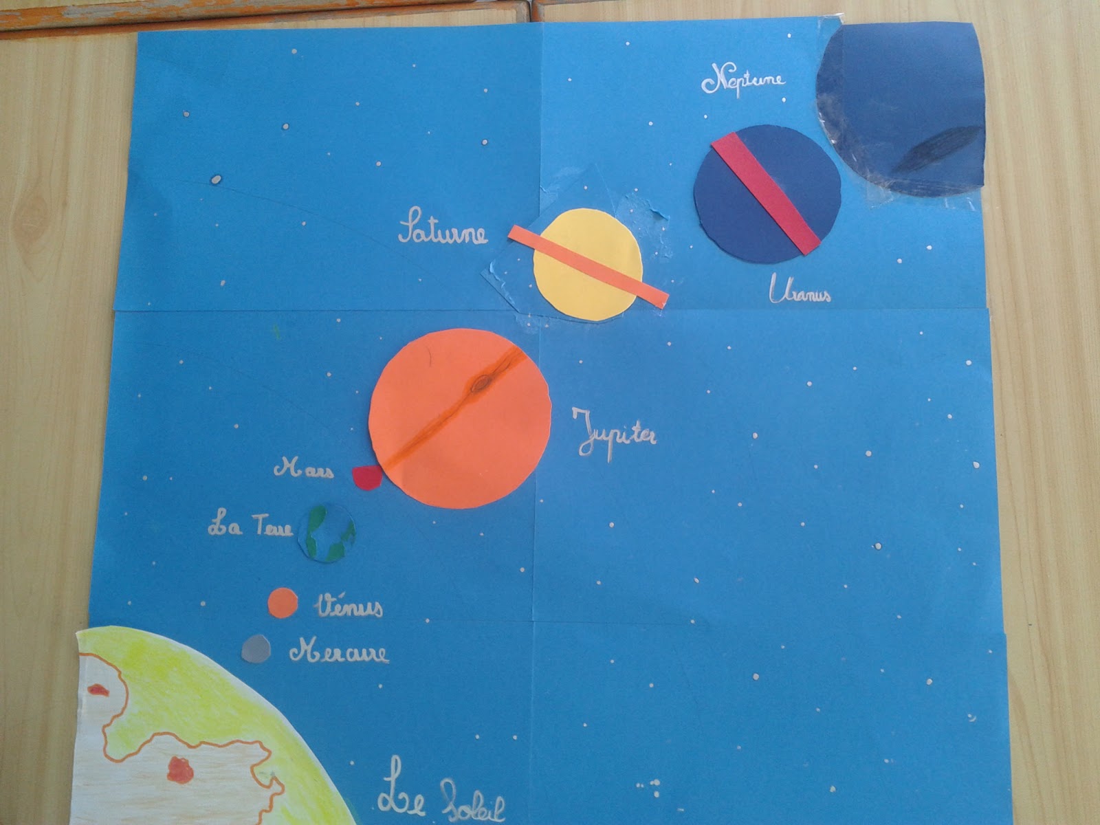 Classe de CM2. École Saint Louis des Français.: Exposés sur le Système