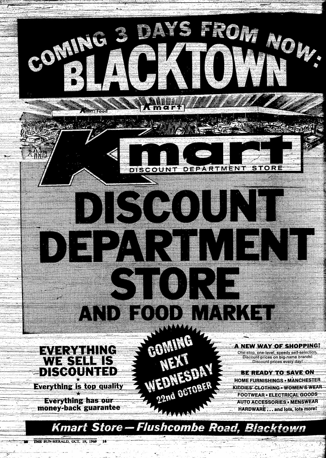 Fab Sydney Flashbacks 1969 Arrival of Kmart in Sydney