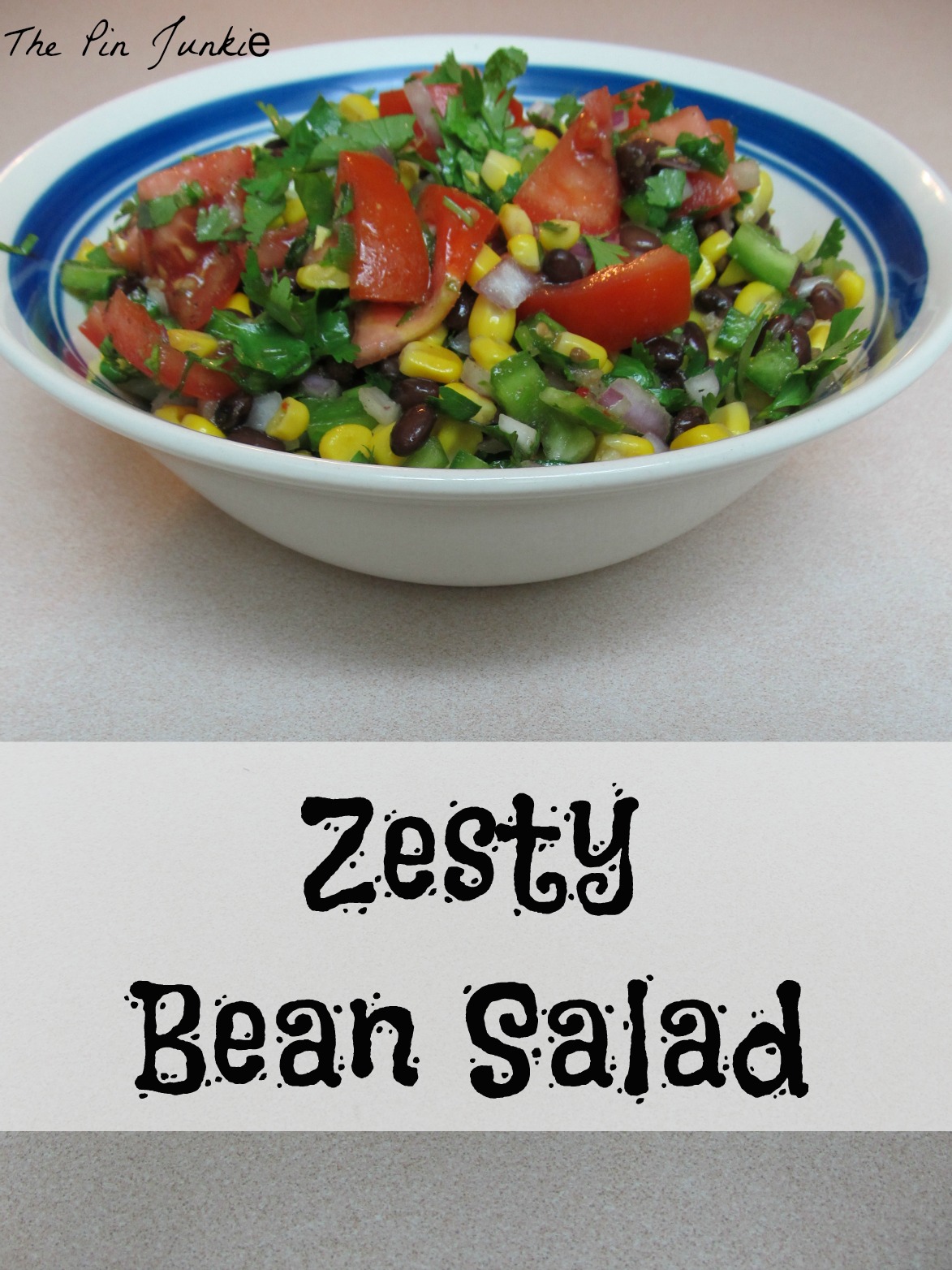 zesty bean salad