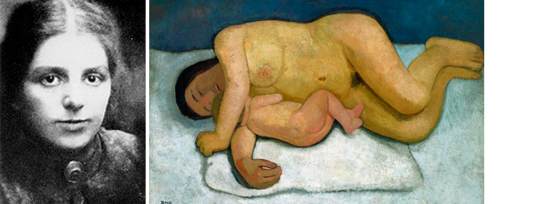 être Ici Est Une Splendeur Vie De Paula M Becker histoire de peintre, Paula M Becker | gycouture[design]
