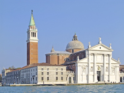 bangunan gereja terkenal Basilica Church of San Giorgio Maggiore Venice