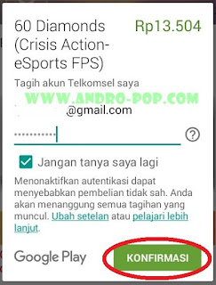 Cara Membeli Diamond Crisis Action Dengan Pulsa