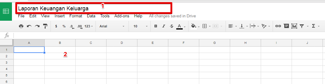 Lembar Kerja Google Sheet Lembar Kerja Google Sheet