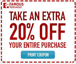 famous footwear store coupons
