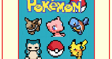 Seriously..I think it needs stitches.: Pokemon Fridays Sew Along