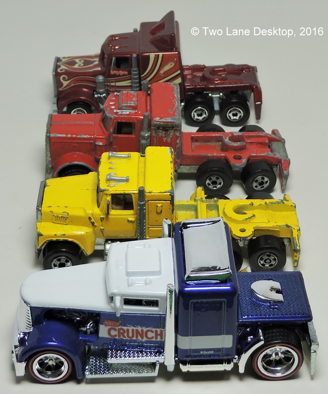 Hot Wheels Convoy's, part 1: The Steering Rigs