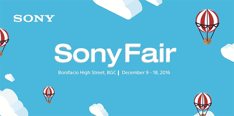 Sony Fair 2016 Will Make December Even Greater With Gadgets, Activities And Workshops!